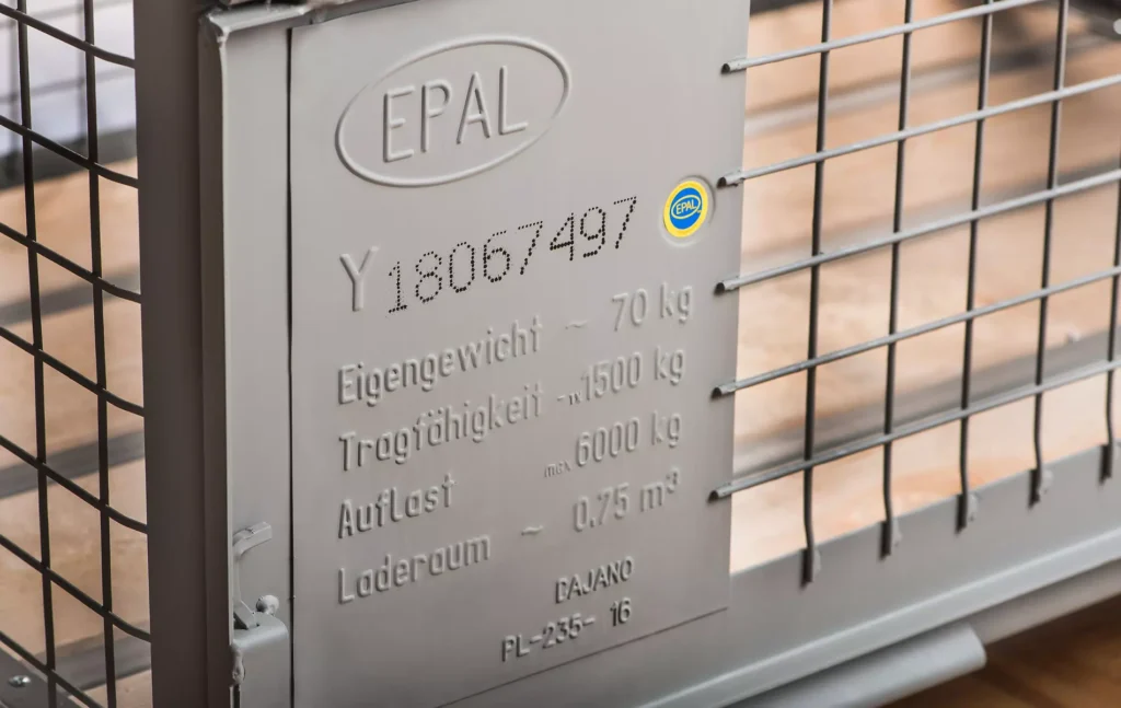 Kosz siatkowy EPAL